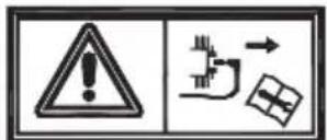 Fieldmann FZR 4012-B - EXPLANATION FOR INSTRUCTION PLATES ON THE MACHINE - 6