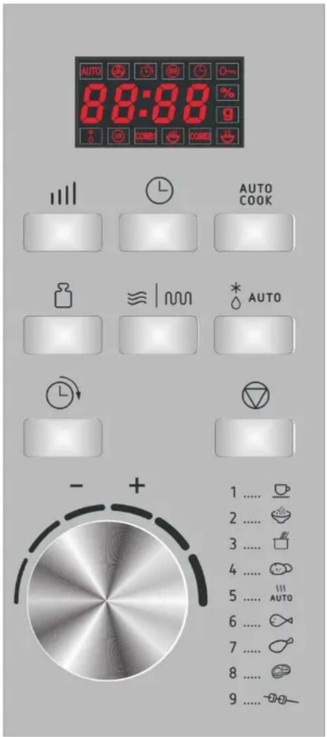 AMICA AMG20E70GIV - Ovládací panel - 1