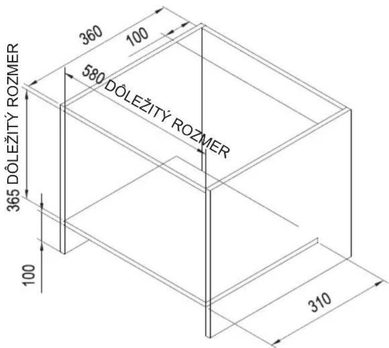 365 DÔLEŽITÝ ROZMER 580 DÓLEŽITY ROZMER 360 100 100 310