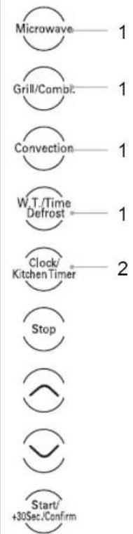 KENWOOD K23CM13E - to find out the time - 2