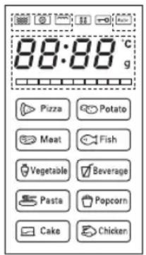 KENWOOD K23CM13E - automatisk tillagningsmeny - 1