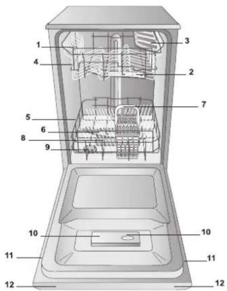 INDESIT DISR 14B - Vista d'insieme - 1