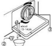 SWAN SW3010B - Cleaning the drain filter - 3