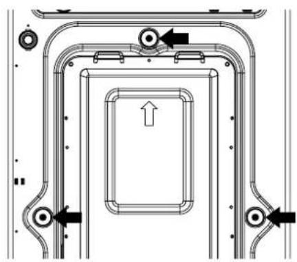 Technical diagram of a mechanical assembly with no visible text or symbols