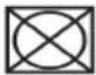 Philco PLA 1483 W - PART 9: INTERNATIONAL WASHING SYMBOLS - 7