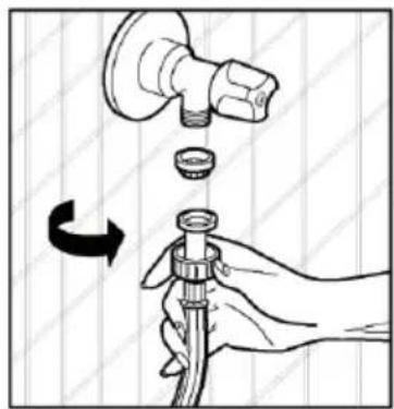 Philco PL 151 - Water supply connection - 2