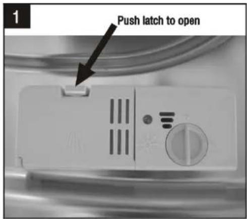 Push latch to open