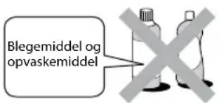 Blegemiddel og opvaskemiddel