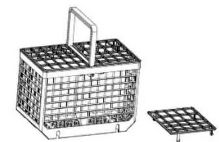 Logik LDWTT13E - Cutlery Basket - 4