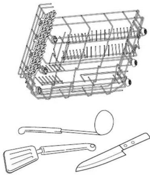 Logik LDWTT13E - Opvaskekurv - 1