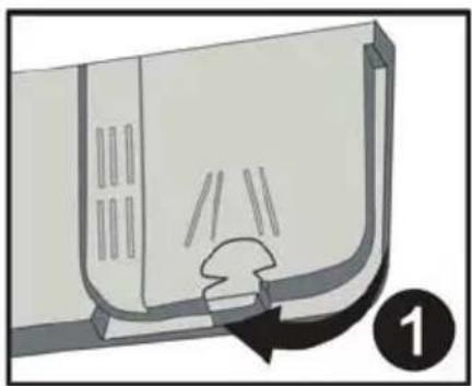 Philco PDA 1291 BIT - Dosage of the dishwashing detergent - 1