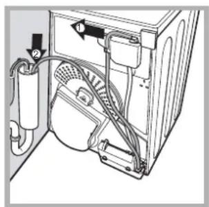 HOTPOINT Aqualtis AQC9 BF7 - Vypouštění vody - 1