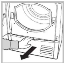 HOTPOINT Aqualtis AQC9 BF7 - A kondenzátoregység tisztítása - 1