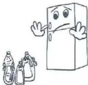 Philco PC 455 ADORA - Make sure to unplug the fridge before starting to clean it. - 4