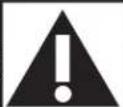 SANYO FW50D36F - CAUTION - 1