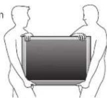 SANYO FW50D36F - Positioning the TV - 1