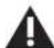 SANYO FW50D36F - CAUTION - 3