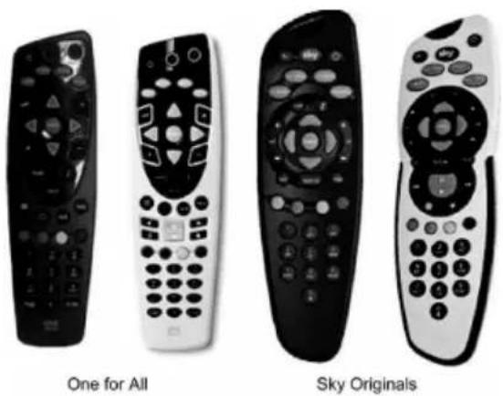 Technika LCD23-231-BB - USING WITH SKY DIGITAL REMOTE CONTROL (BSKYB) OR UNIVERSAL REMOTE CONTROL - 1