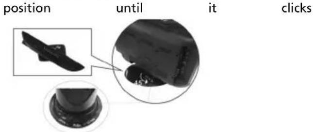 position until it clicks