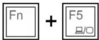 Fn + F5 □/□