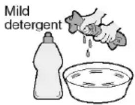 Mild detergent