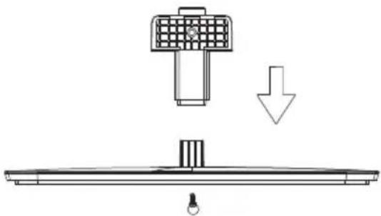 ECG 19 LED 612 PVR - Instructions for assembling the stand - 1