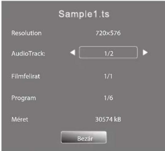 Sample1.ts Resolution 720x576 AudioTrack: 1/2 Filmfelirat 1/1 Program 1/6 Méret 30574 kB Bezar