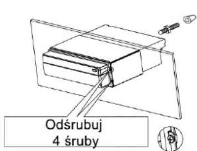 Odsrubuj 4 šruby
