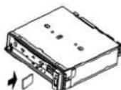 HYUNDAI CRMD 7222 SU - 1) Load SD/MMC Card - 1