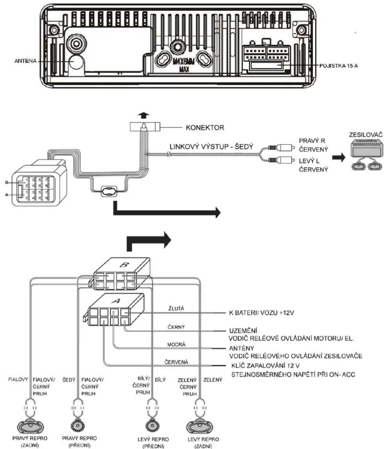 HYUNDAI CRM 2120 - ELEKTRICKÉ PROPOJENÍ - 1