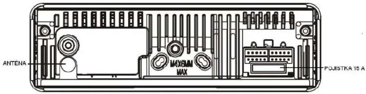 ANTENA MAXGMM MAX POJISTKA 15 A