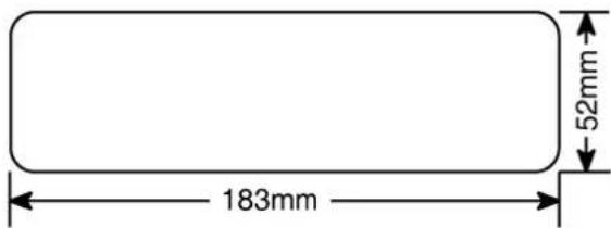 183mm 52mm