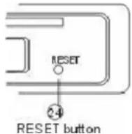 HYUNDAI CRM 1253 SU - RESETOVACÍ TLAČÍTKO (RESET) - 1