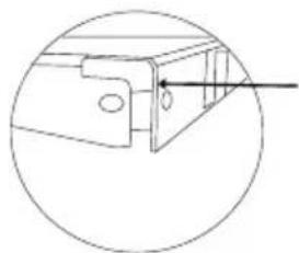 Philco PEI 9703 - 4) Attaching the motor unit to the hanging plate - 2