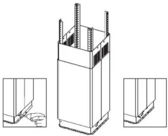 Philco PEI 9703 - 3) Installing the chimney to the motor unit - 1