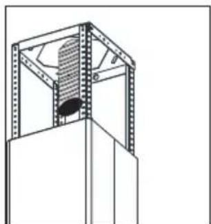 Philco PEI 9704 - 5) Installation of the aluminium exhaust tube - 1