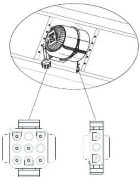 Philco PEI 902 - 9) Wiring connection - 1