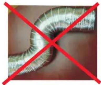 Close-up of a coiled, segmented worm-like structure with red prohibition symbols (no text or labels)