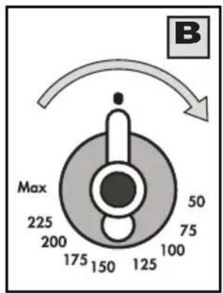B Max 225 200 175 150 125 50 75 100