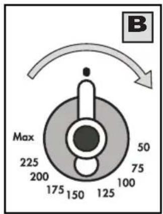 B Max 225 200 175 150 125 50 75 100