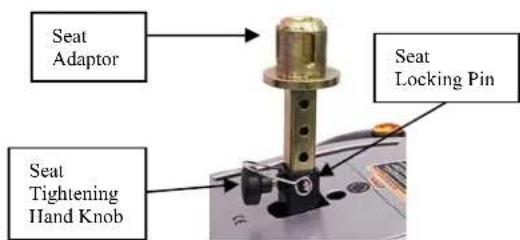 Seat Adaptor Seat Locking Pin Seat Tightening Hand Knob