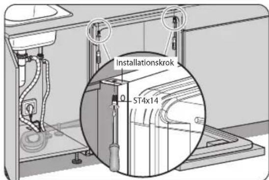 Installationskrok ST4x14
