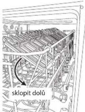 sklopit dolů