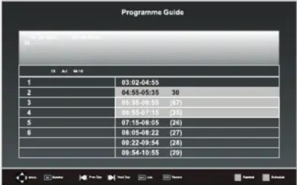 Andersson LED5062UHD PVR - Select a Programme - 2