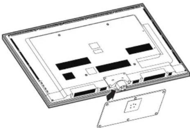 Andersson LED5062UHD PVR - Installing the Stand - 1