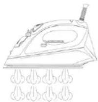 Zelmer Navigator Quality 28Z022 - Burst of steam – Always follow the garment manufacturer's ironing instructions mentioned at the garment label. - 1