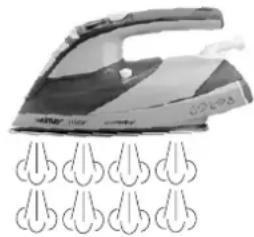 Zelmer Easy Control 28Z023 - Отделяне на пара – винаги спазвайте препоръките на производителя на облеклото, дадени на етикета на дрехата. - 1