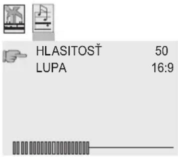 HLASITOST 50 LUPA 16:9
