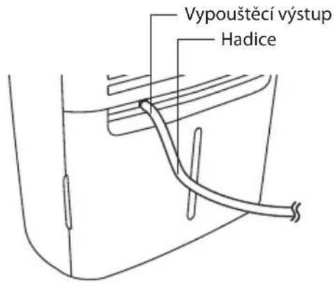 Vypouštěcí výstup Hadice