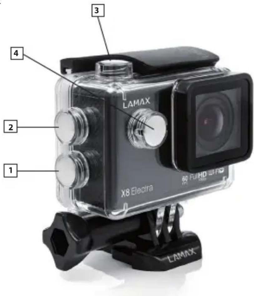 1 2 3 4 LAMAX X8 Elctra 60 Full HD 10 FiD LAMAX